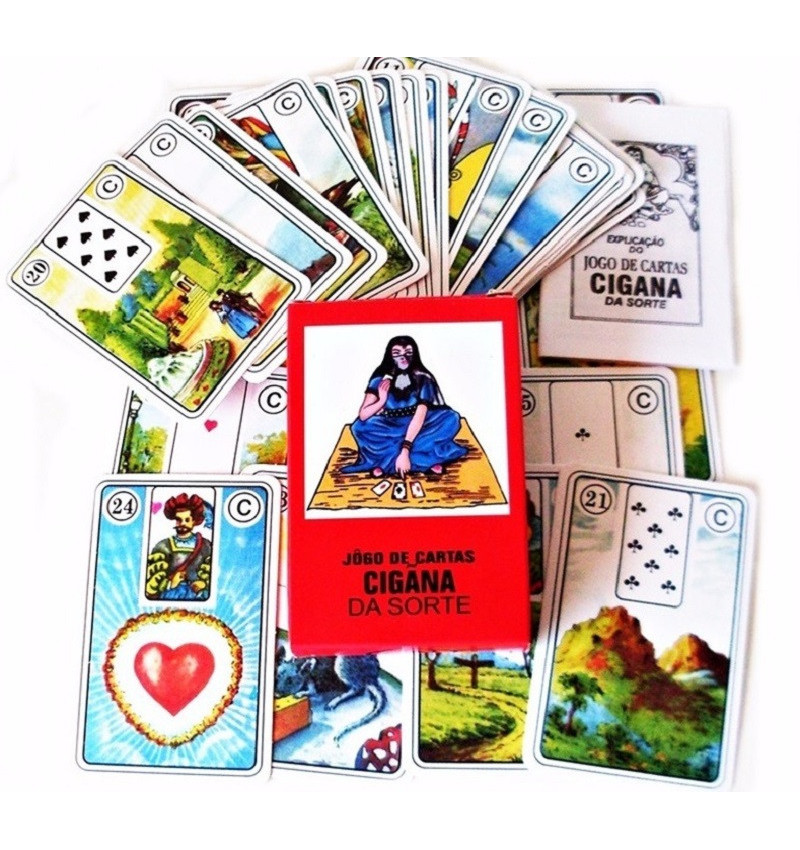 Baralho de Cartas Ciganas